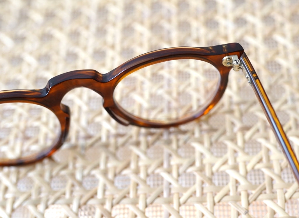 1950's パント ラウンドセルフレームアイウェア 眼鏡 / frame france(フレームフランス)