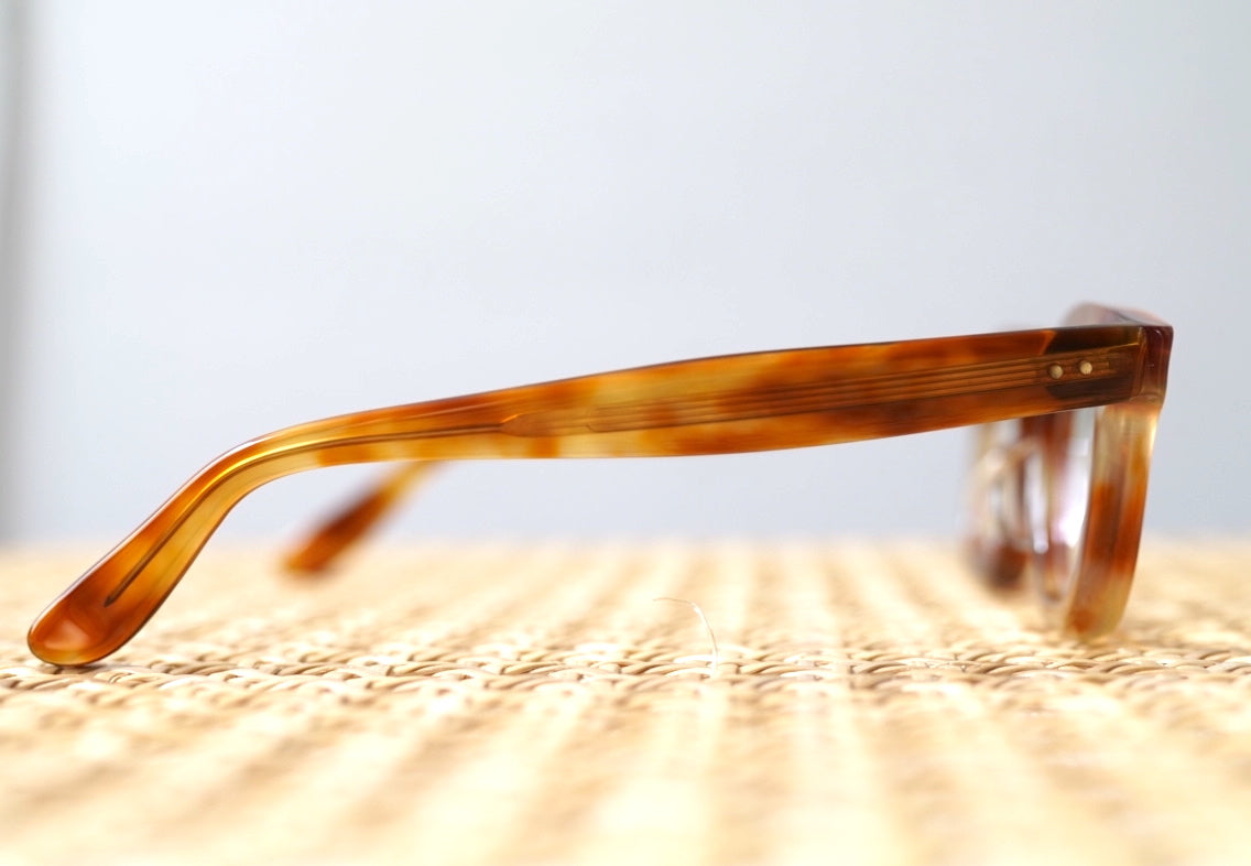 1940's Parisian パリジャン 3dots セルフレーム アイウェア 眼鏡 ハニー / frame france(フレームフランス)