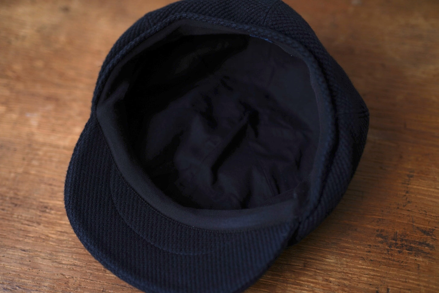 PC KENDO CASQUETTE W/SILVER BUTTON 刺し子キャスケット 帽子 / PORTER CLASSIC(ポータークラシック)