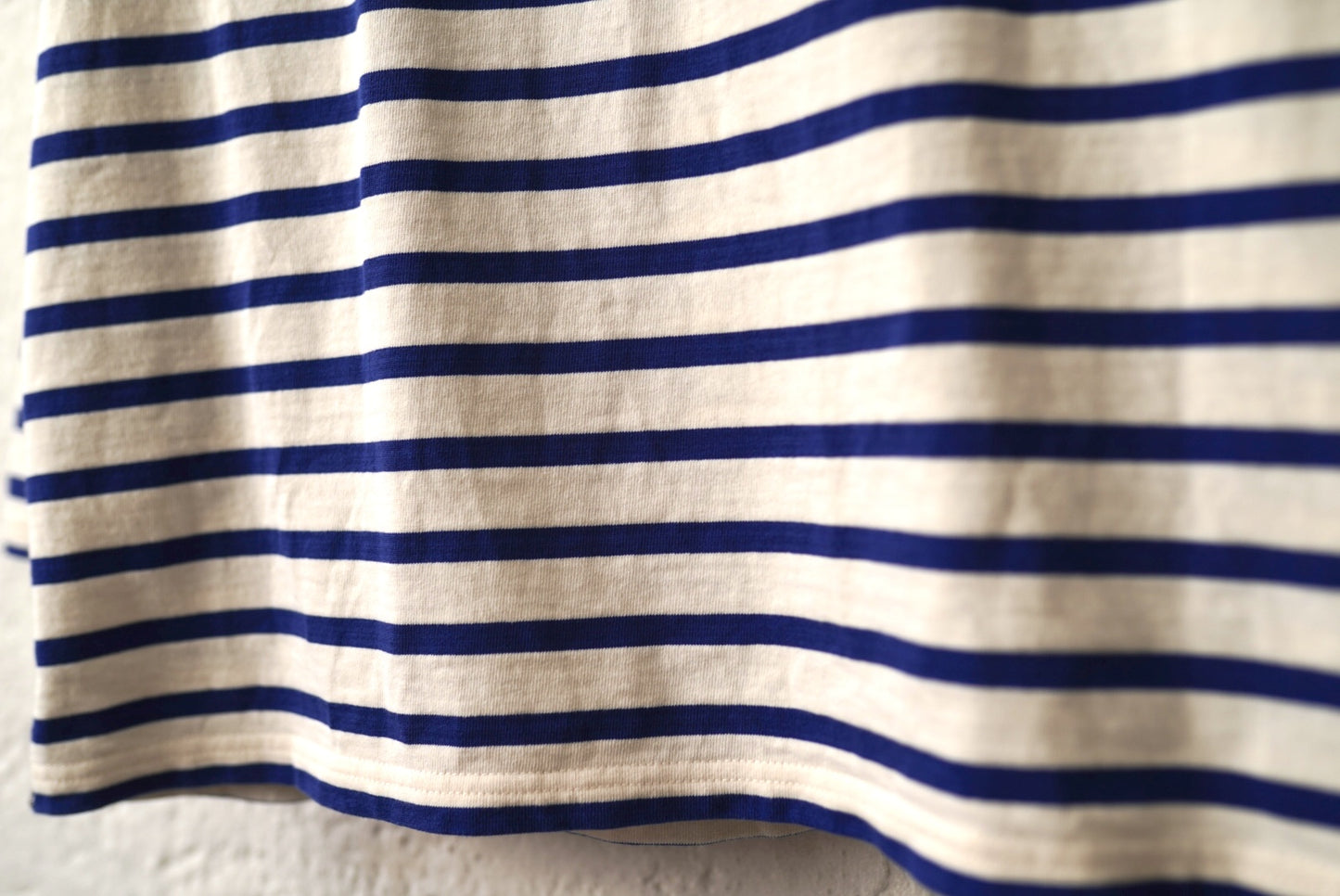 24SS Riverrun Boat Neck Long T Shirt スビンコットンボーダーバスクTシャツ 長袖カットソー / ANSNAM(アンスナム)