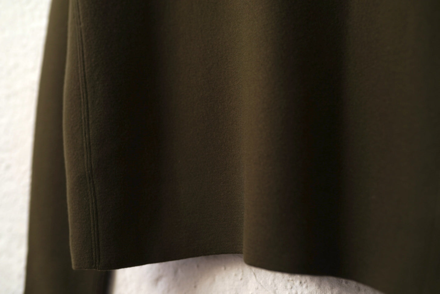 ハーフジップウールニットセーター カーキ / JIL SADNER(ジルサンダー)