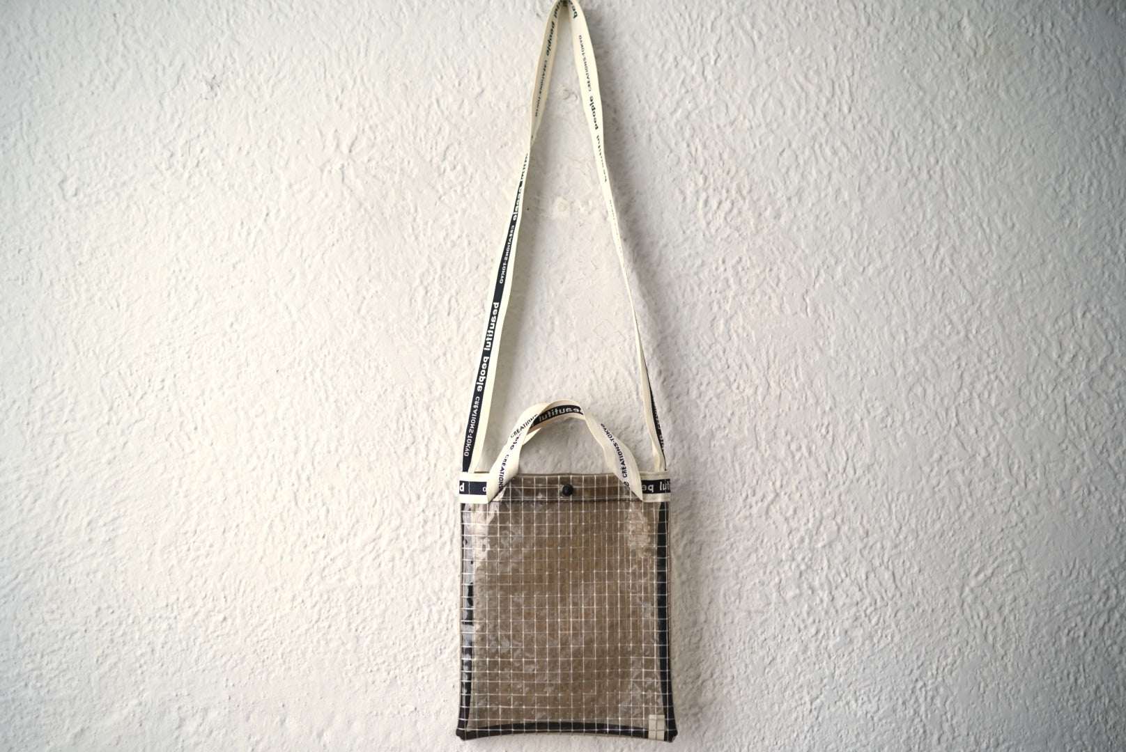 Vinyl Logo Tape Shoulder Bag ビニールロゴテープショルダー