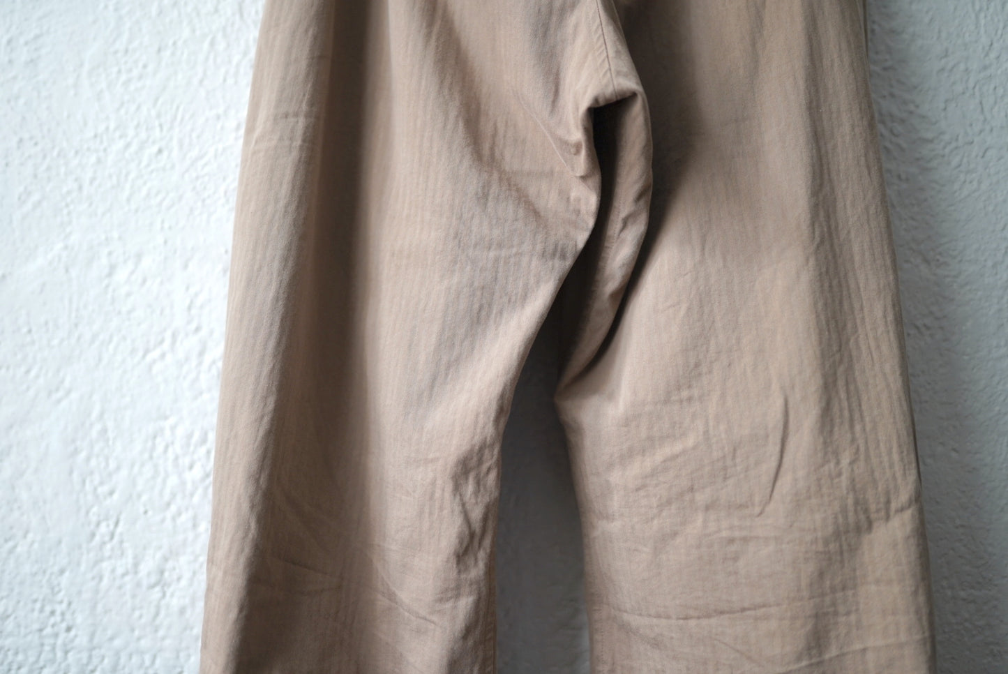 17SS Gardeners Pants コットンヘリンボーンガーデナーパンツ / Paul Harnden(ポールハーデン)