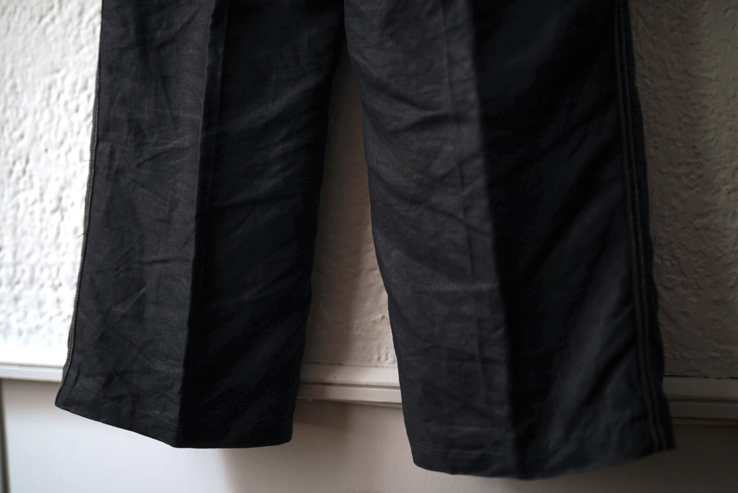 1940's フレンチリネンブラックマキニョンパンツ / Vintage(ヴィンテージ)