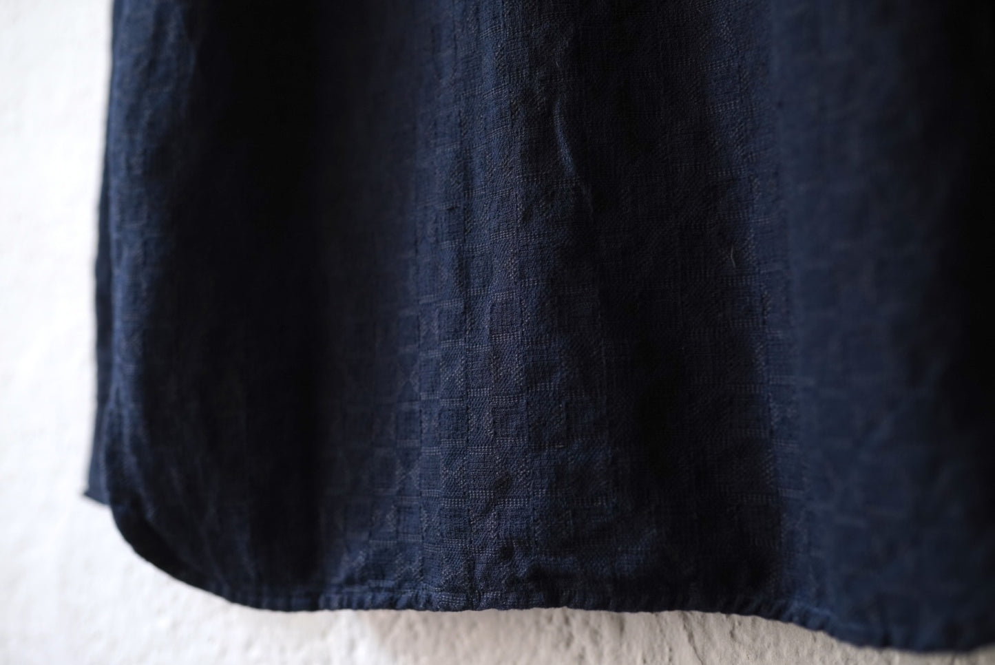 22SS GROGAN SHIRT アンティークファブリックシャツ / MONAD(モナド)