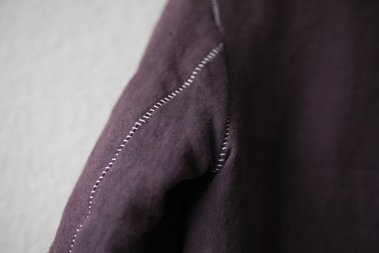 17AW ミンクファーライナーリネンブルゾン / by Walid(バイウォリッド)