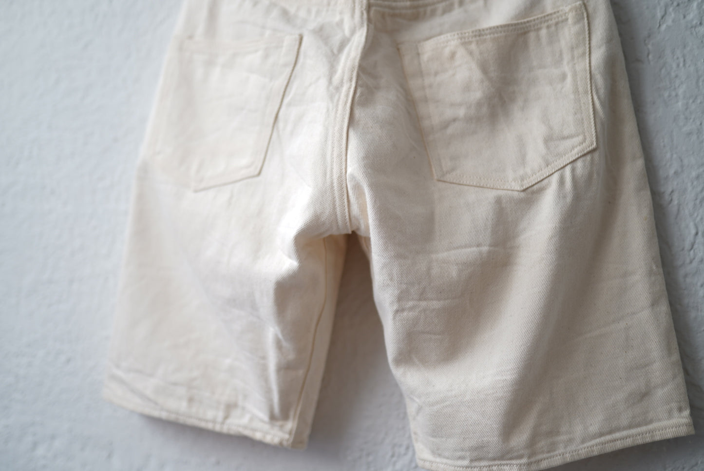 ホワイトデニムショートパンツ ショーツ / BONCOURA(ボンクラ)