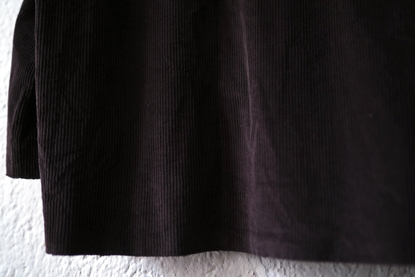 24AW Collarless Bray Shirt コーデュロイノーカラーシャツジャケット / MONAD(モナド)