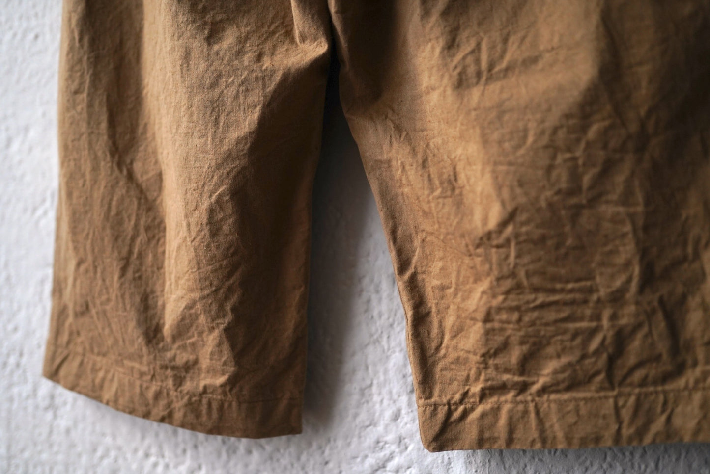 23SS One Tuck Buckle Pant コットンタックトラウザーズパンツ / kaval(カヴァル)