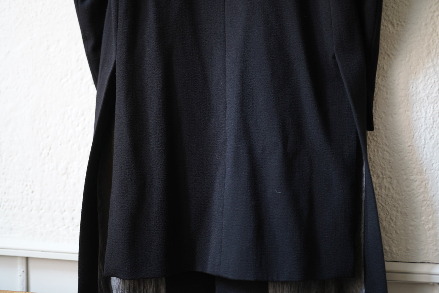 19AW LINE WOOLEN COAT ノーカラーコート / SOSNOVSKA(ソスノブスカ)