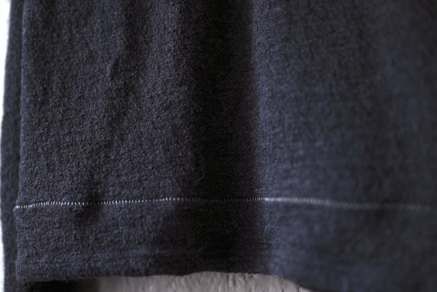 25AW T-SHIRT HENLYNECK L/S アルパカウールヘンリーネックセーター トップス / taichi murakami(タイチムラカミ)