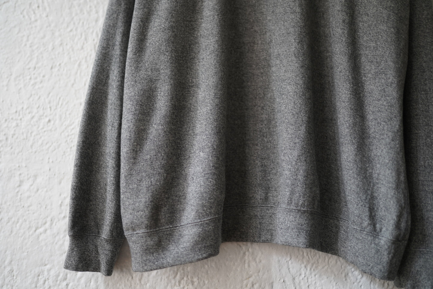 16AW ウォッシャブルウールスウェットトップス グレー / OPUS JAPAN(オーパスジャパン)
