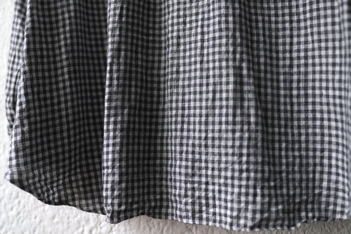 25SS Regular Collar Field Over Shirts オーバーサイズチェックシャツ / the Crooked Tailor(ザ クルーキッドテーラー)