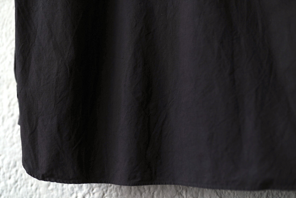 21SS Narrow Collar Box Shirts ナローカラーボックスシャツ / the Crooked Tailor(ザ クルーキッドテーラー)