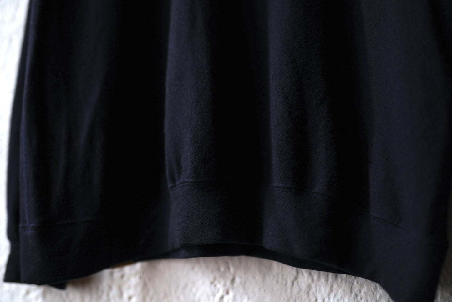 16AW Super140's Wool Washable Wool Sweat ウォッシャブルウールクルーネックスウェットトップス ネイビー / COLINA(コリーナ)