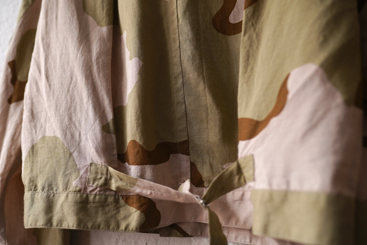 22SS Big Tuck Jacket Camo カモ柄ブルゾンジャケット / ensou.(エンソウ)