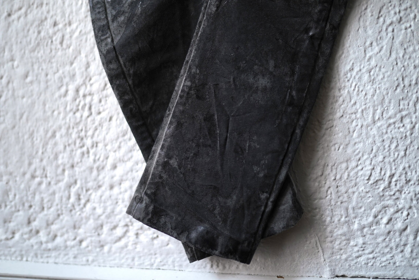 15SS P13-F1405K ワックスコーティングデニムパンツ / boris bidjan saberi(ボリスビジャンサベリ)