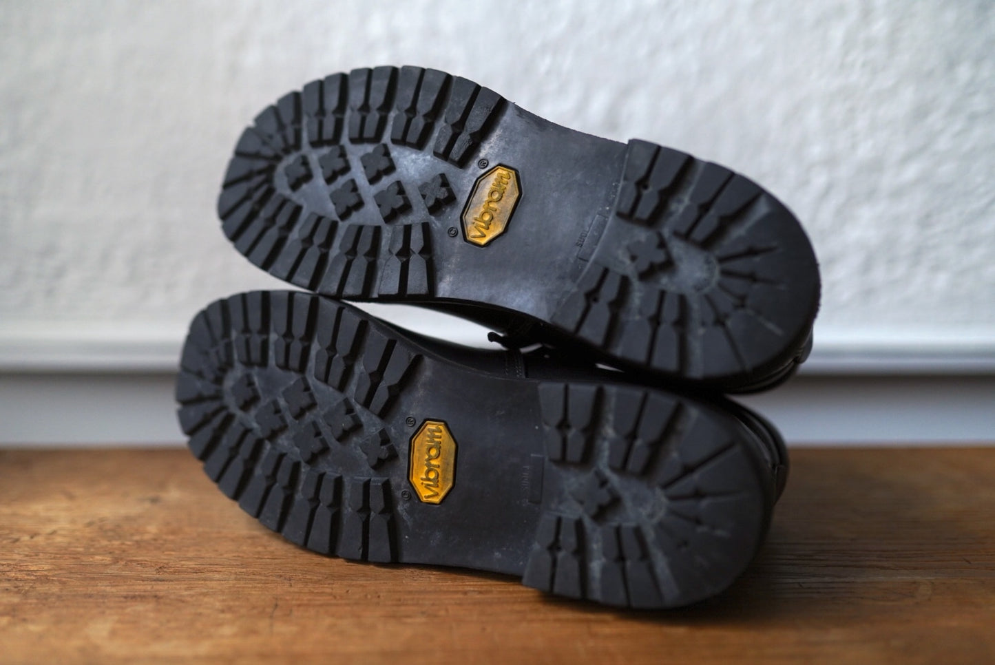 17AW TNZ05 カーフスキンマウンテンブーツ ブラック 42 / Geoffrey.B.Small(ジェフリービースモール)