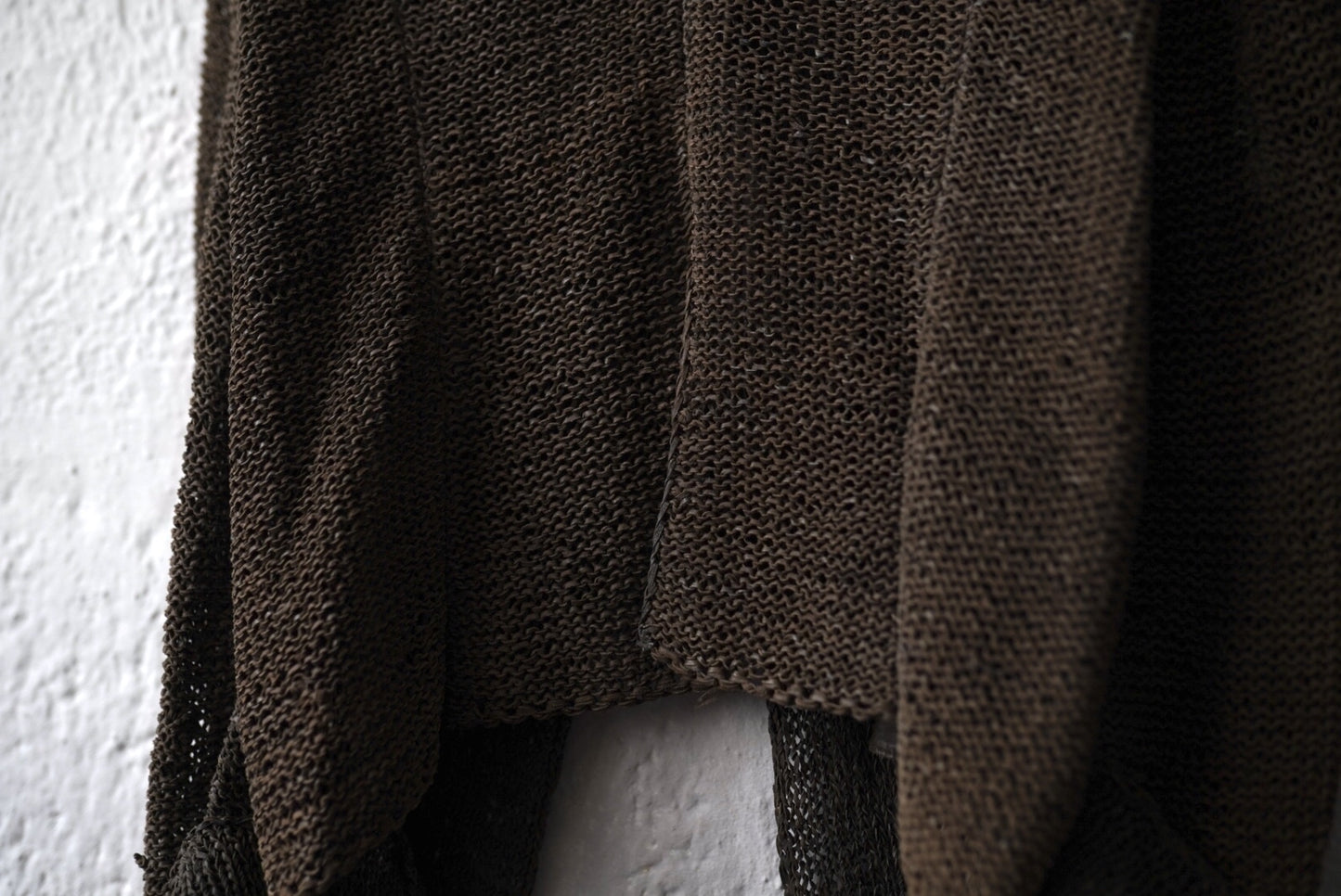 09AW ラムレザーニットカーディガンセーター / YOHAN SERFATY(ヨハンセルファティ)