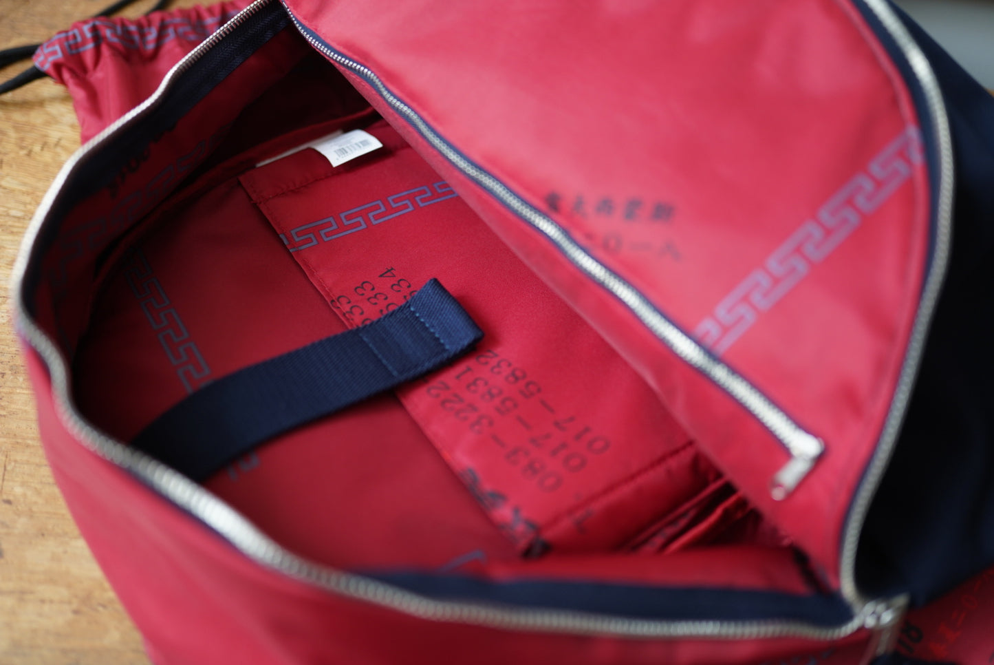 18SS ×EASTPAK PADDED PAK'R Navy Canvas リュックサック / RAF SIMONS(ラフシモンズ)