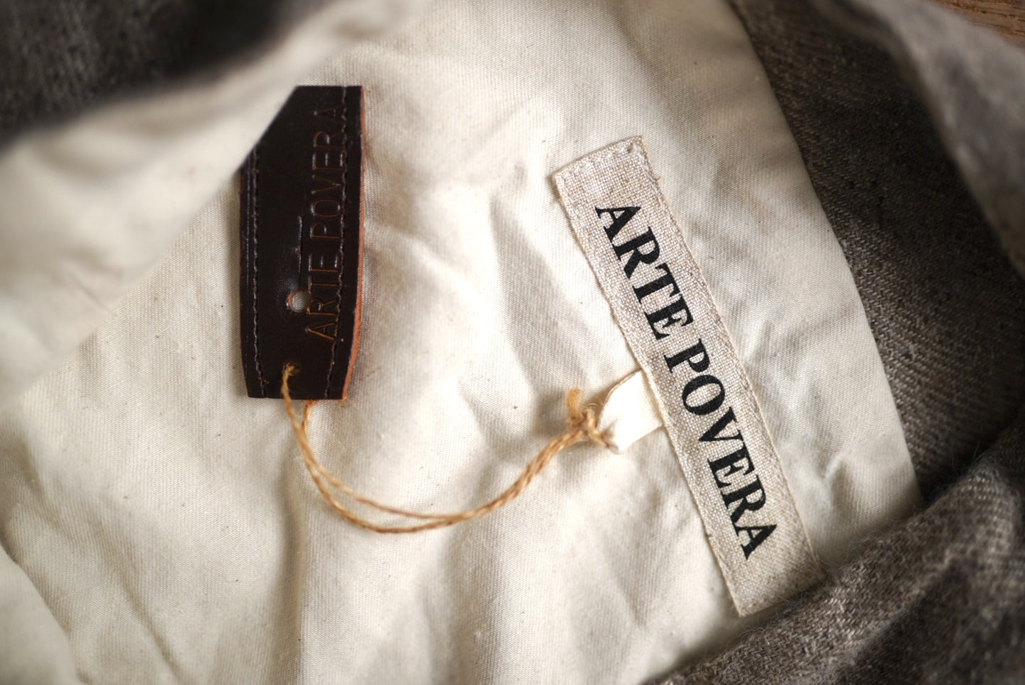 14AW BUCKET BAG ミリタリーウールバケツバッグ / ARTE POVERA(アルテポーヴェラ)