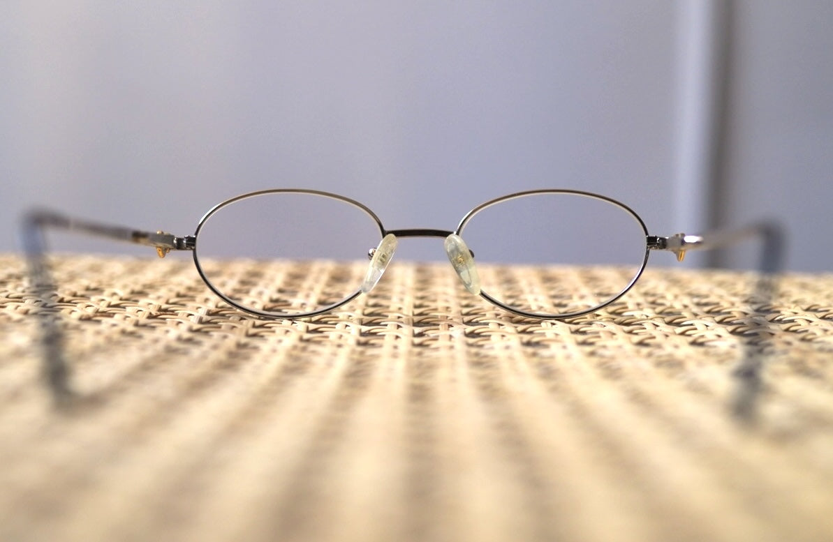 T628 Platinum Plated Glasses プラチナ張りメタルフレーム 眼鏡 アイウェア / TIFFANY LUNETTES(ティファニールネッツ)