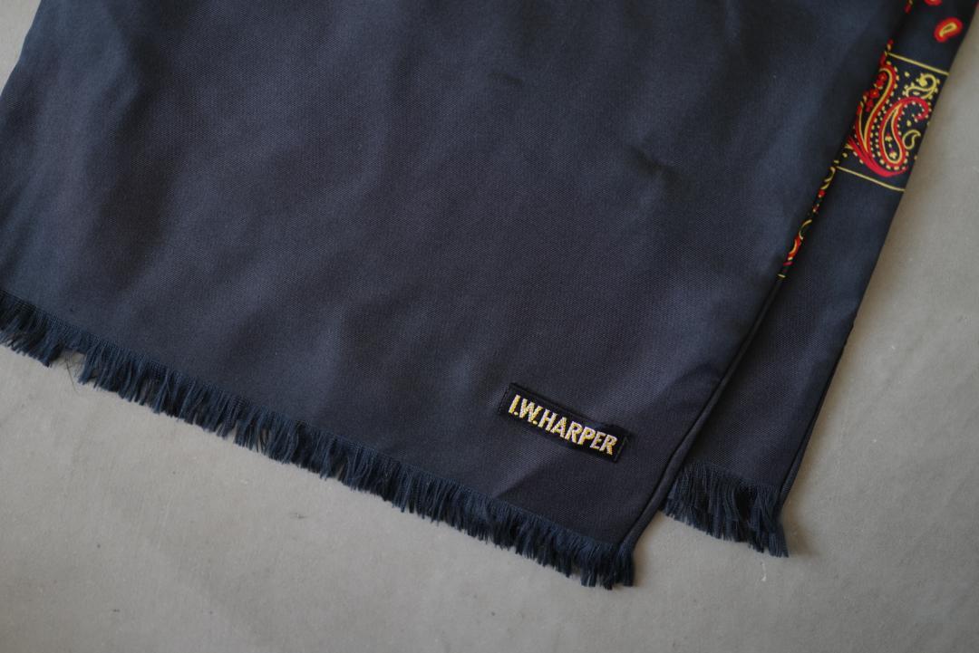 非売品 ペイズリーシルクスカーフ / I.W.HARPER(I.W.ハーパー)