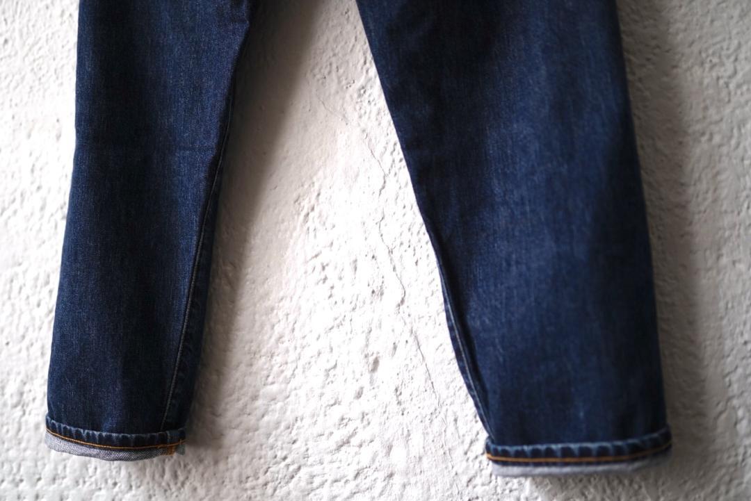 18AW 襤褸裂き織り5ポケットデニムパンツ / KUON(クオン)