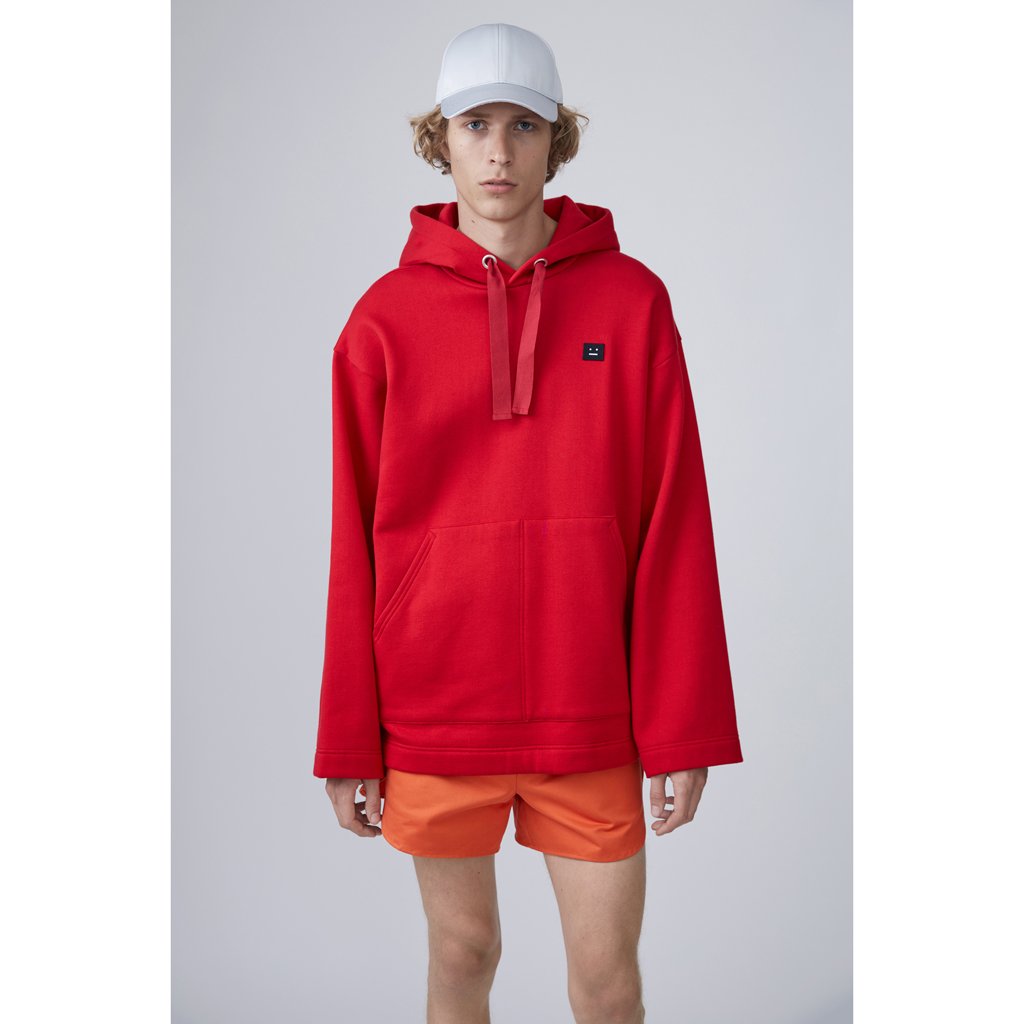 17SS FLORIDA FACE スウェットプルオーバーパーカー / ACNE STUDIOS(アクネストゥディオス)