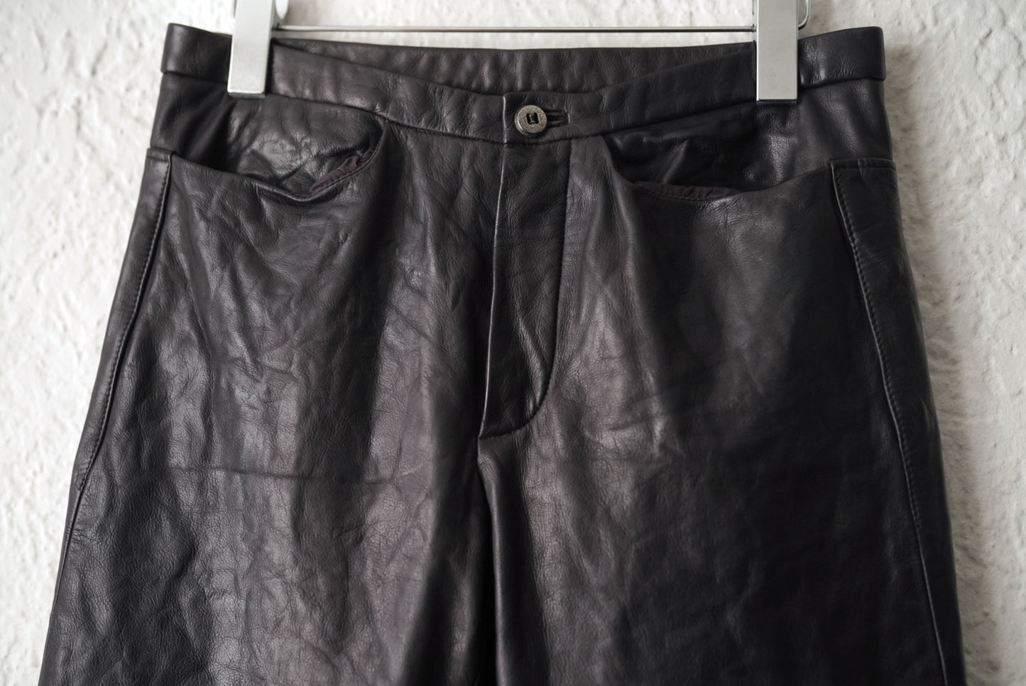 02SS ウォッシャブルレザーパンツ / C DIEM(カルペディエム)