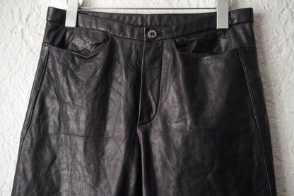 02SS ウォッシャブルレザーパンツ / C DIEM(カルペディエム)