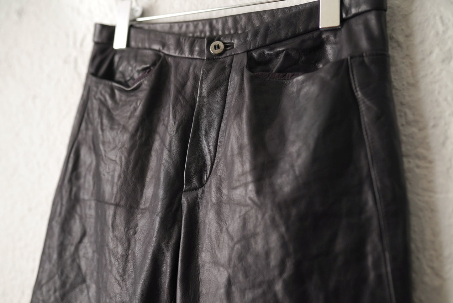 02SS ウォッシャブルレザーパンツ / C DIEM(カルペディエム)