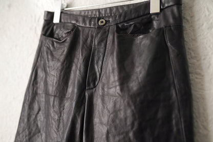 02SS ウォッシャブルレザーパンツ / C DIEM(カルペディエム)