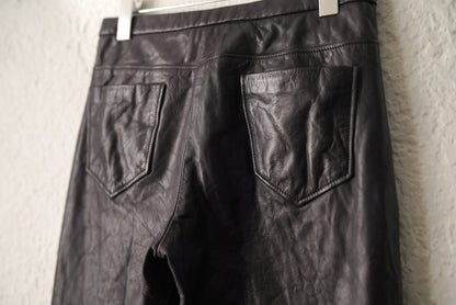 02SS ウォッシャブルレザーパンツ / C DIEM(カルペディエム)