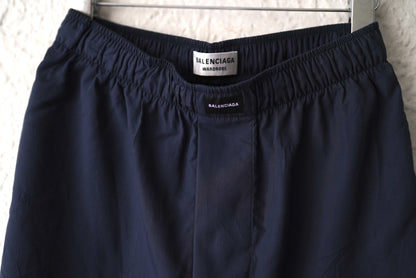 21SS シャドーロゴエンブロイダリーハーフパンツショーツ / BALENCIAGA(バレンシアガ)