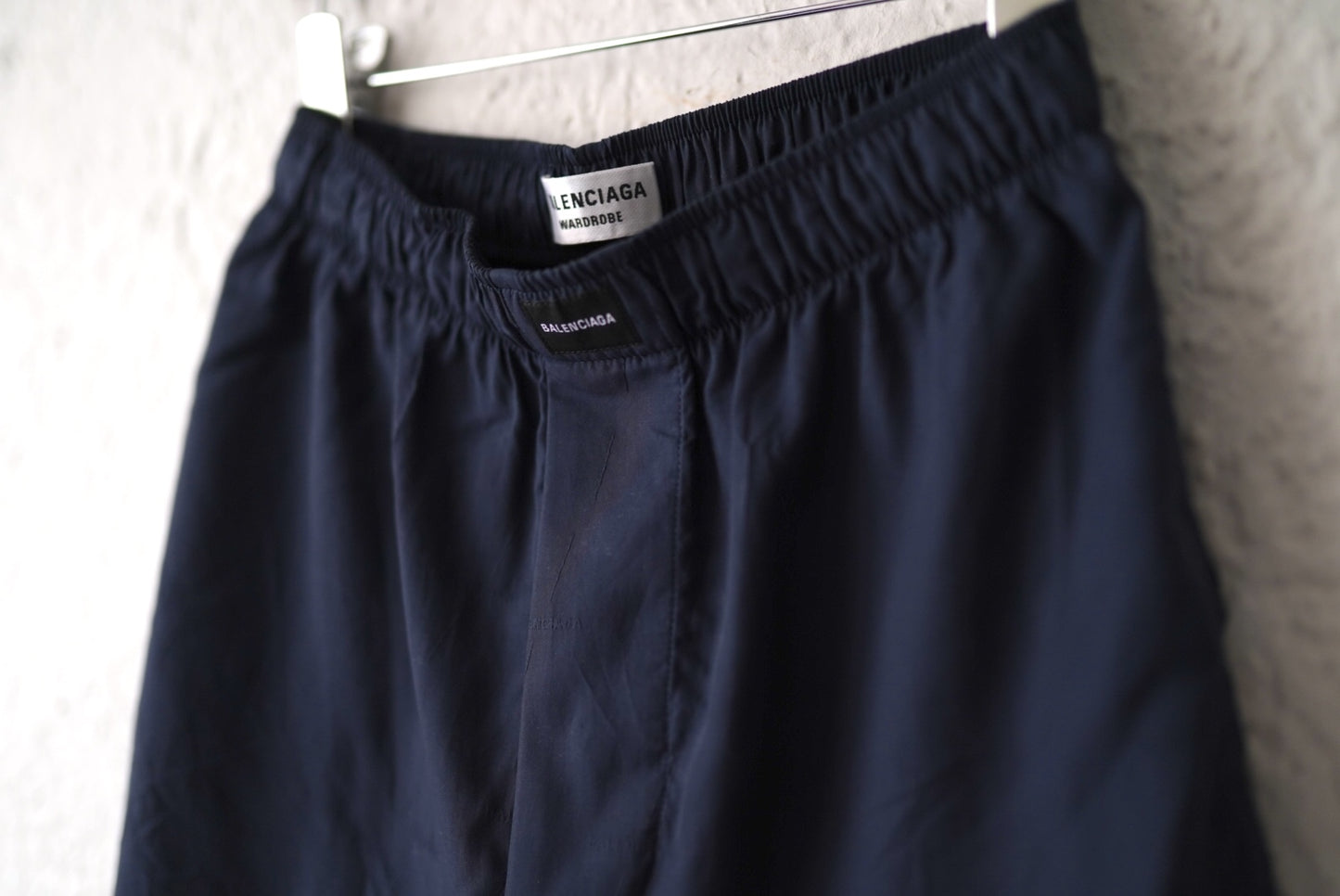 21SS シャドーロゴエンブロイダリーハーフパンツショーツ / BALENCIAGA(バレンシアガ)