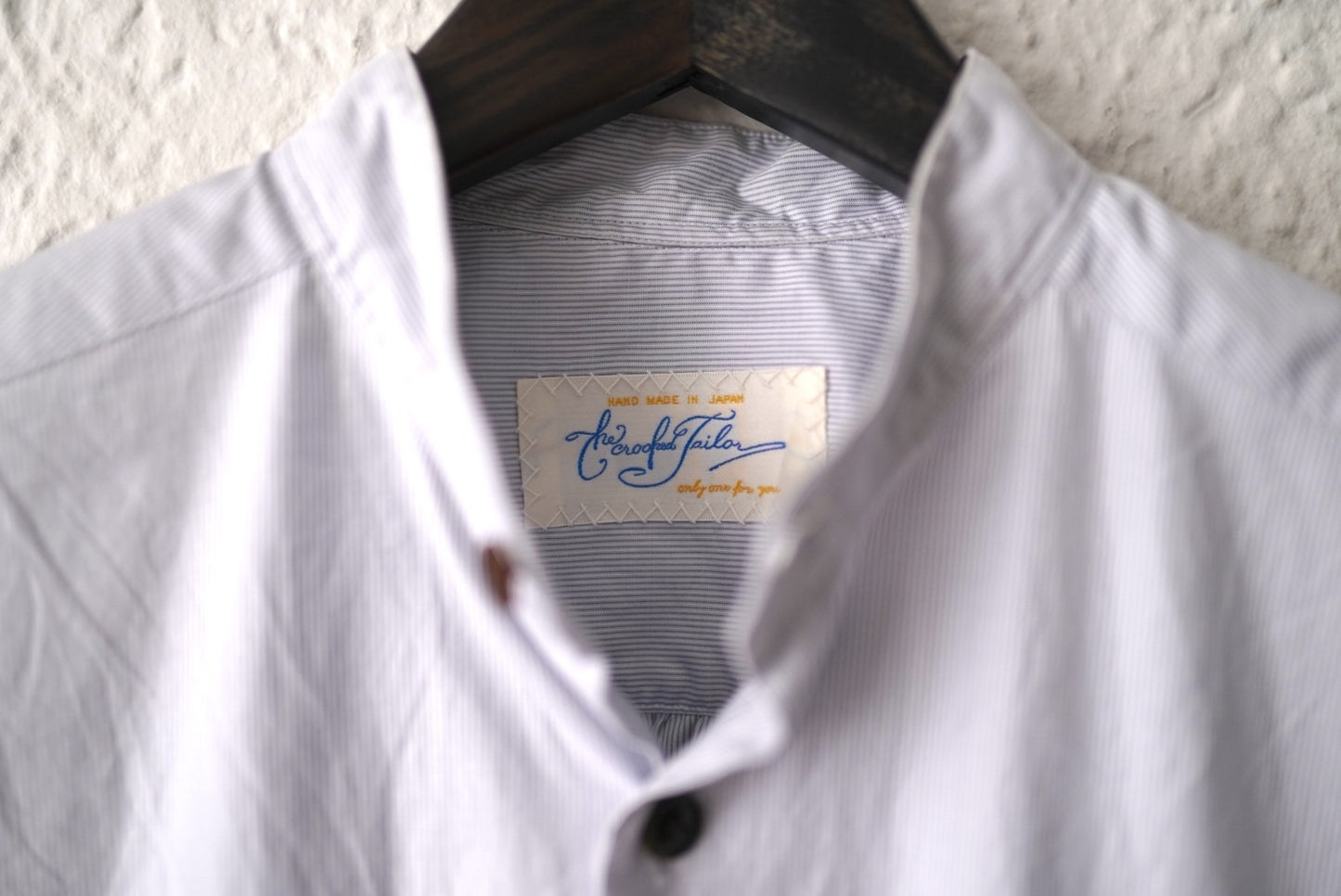 21SS Stand Collar Short Sleeve Over Shirts スタンドカラー半袖シャツ / the Crooked Tailor(ザ クルーキッドテーラー)