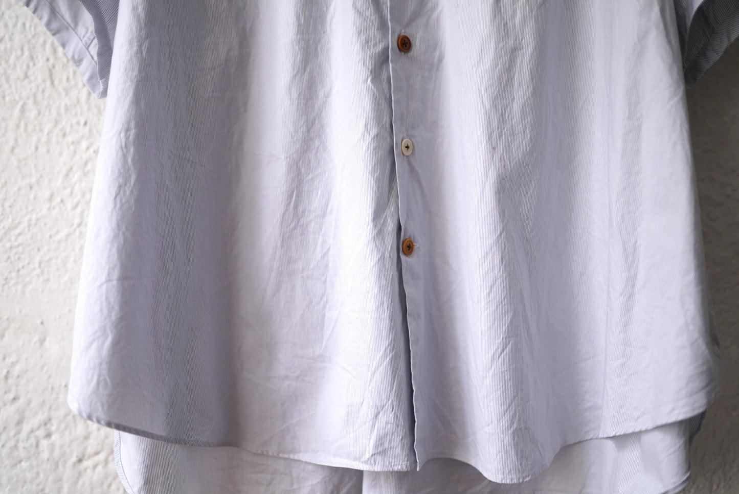 21SS Stand Collar Short Sleeve Over Shirts スタンドカラー半袖シャツ / the Crooked Tailor(ザ クルーキッドテーラー)