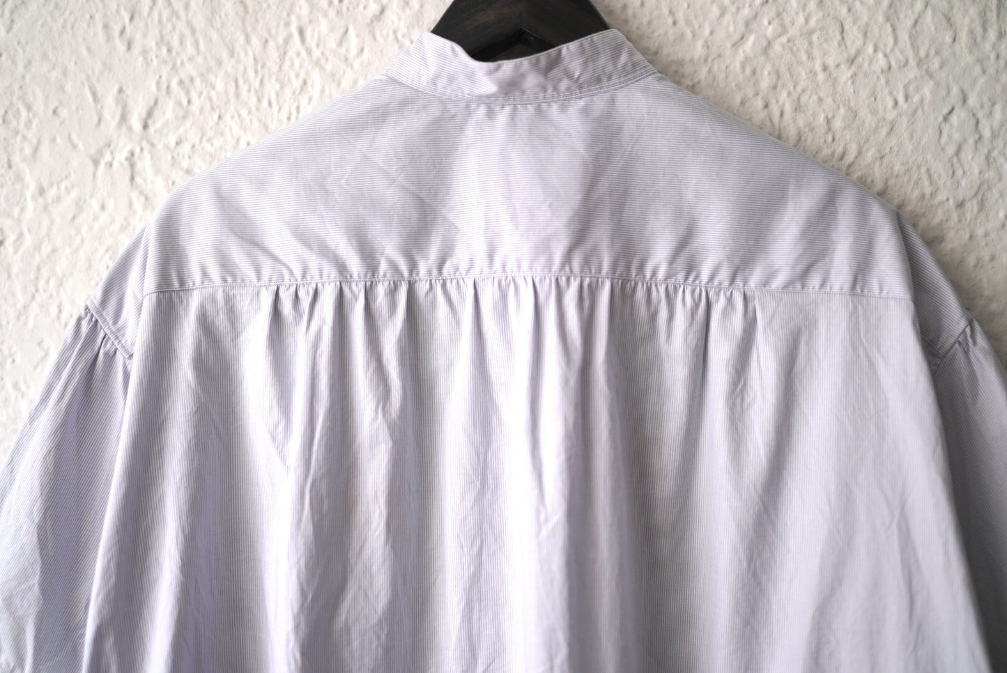 21SS Stand Collar Short Sleeve Over Shirts スタンドカラー半袖シャツ / the Crooked Tailor(ザ クルーキッドテーラー)