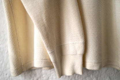 23AW LIGHT THERMAL P/O コットンウールサーマルトップス / AURALEE(オーラリー)