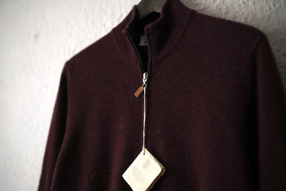ジップアップカシミヤドライバーズニットセーター / BRUNELLO CUCINELLI(ブルネロクチネリ)