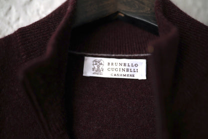 ジップアップカシミヤドライバーズニットセーター / BRUNELLO CUCINELLI(ブルネロクチネリ)