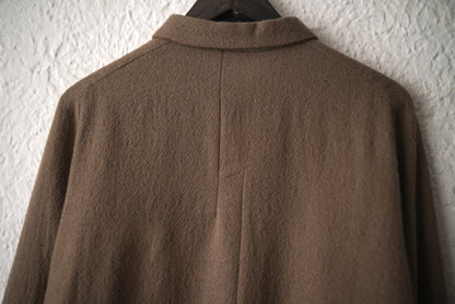 24AW RADIENT Standard Minimalist Shirt ウールプレーンシャツ / Project by H(プロジェクトバイエイチ)