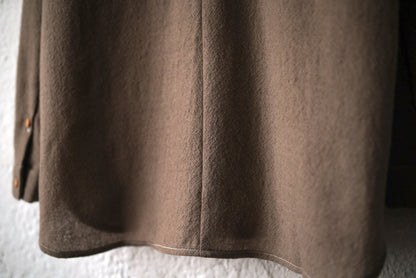 24AW RADIENT Standard Minimalist Shirt ウールプレーンシャツ / Project by H(プロジェクトバイエイチ)
