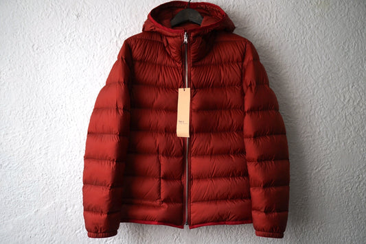 DOWN LINER HOODED フードダウンジャケット ライナー レッド / TEN-C(テンシー)