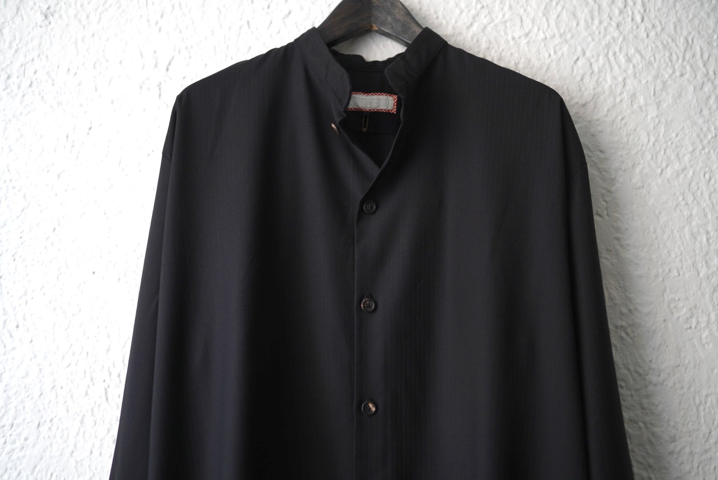 21SS CVS04 Piacenza Super140's Wool “SUBLIME” ウールヘリンボーンロングシャツ / Geoffrey.B.Small(ジェフリービースモール)