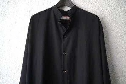 21SS CVS04 Piacenza Super140's Wool “SUBLIME” ウールヘリンボーンロングシャツ / Geoffrey.B.Small(ジェフリービースモール)