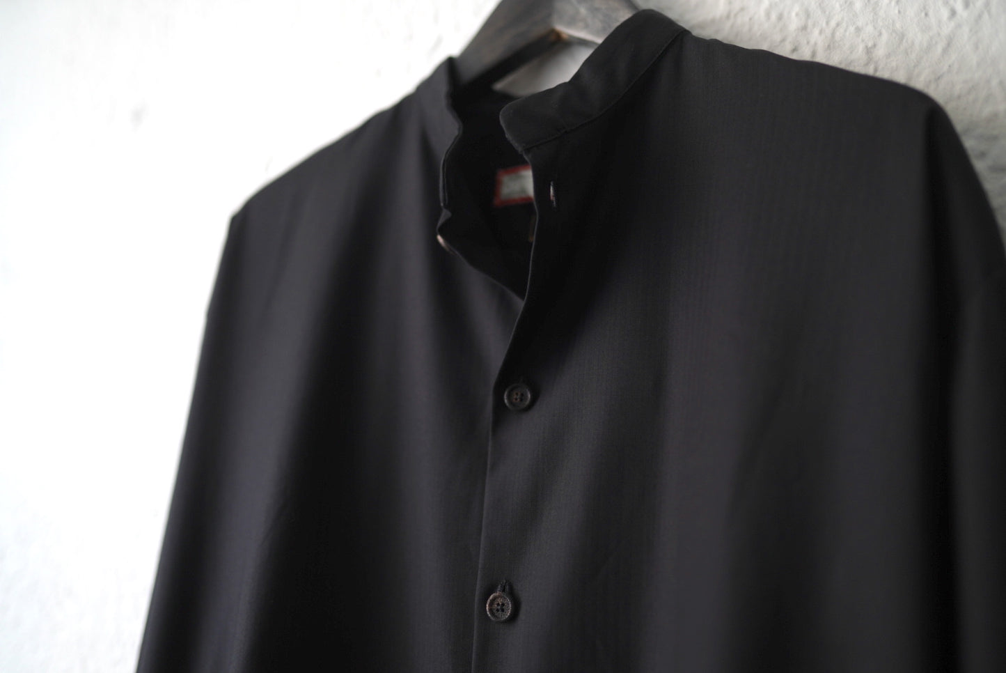 21SS CVS04 Piacenza Super140's Wool “SUBLIME” ウールヘリンボーンロングシャツ / Geoffrey.B.Small(ジェフリービースモール)