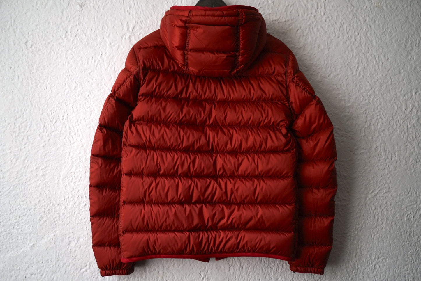 DOWN LINER HOODED フードダウンジャケット ライナー レッド / TEN-C(テンシー)