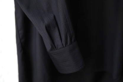 21SS CVS04 Piacenza Super140's Wool “SUBLIME” ウールヘリンボーンロングシャツ / Geoffrey.B.Small(ジェフリービースモール)